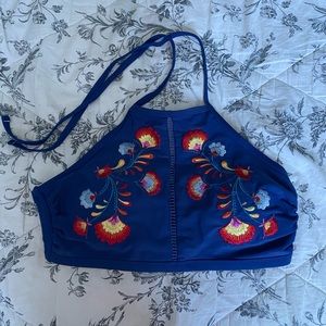 Boho Floral Swim Top